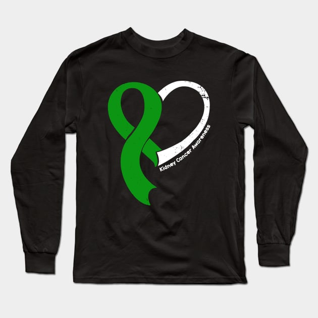 Tourette Syndrome Awareness Hope Love Heart Ribbon Happy Valentines Day Long Sleeve T-Shirt by BoongMie